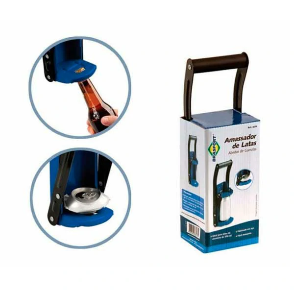 Amassador de Latas de Alumínio Brasfort