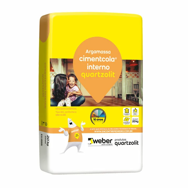 Argamassa Quartzolit ACI 20kg Interno