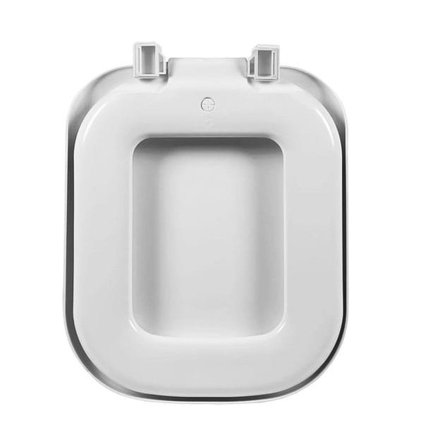 Assento Sanitário Almofadado Astra Misti Mebu Gelo