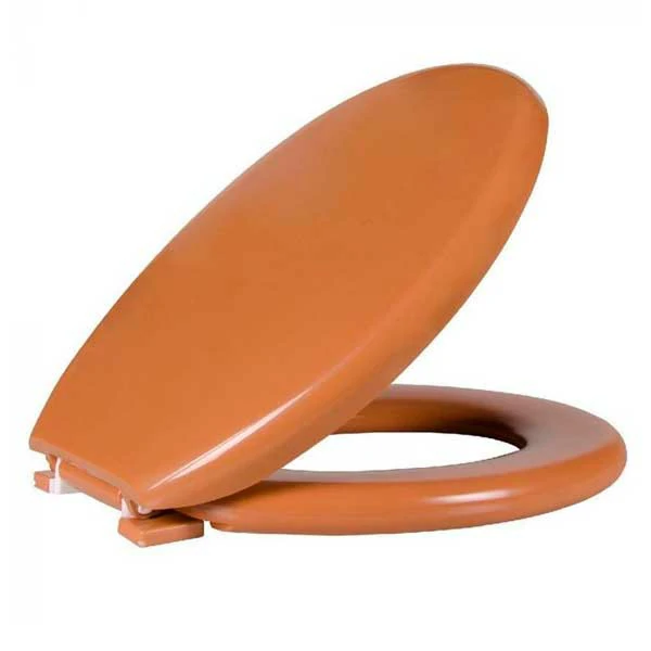 Assento Sanitário - Astra Almofadado - Caramelo