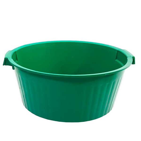 Bacia Plástica 40l canelada