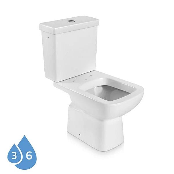 Bacia Sanitária Icasa Misti com Caixa Acoplada Branca