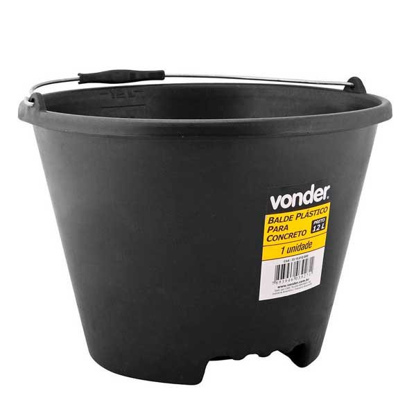 Balde Plástico Vonder 12L