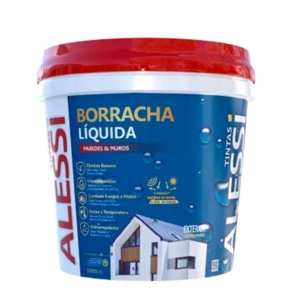 Borracha Líquida Alessi Fosco Branca 20kg