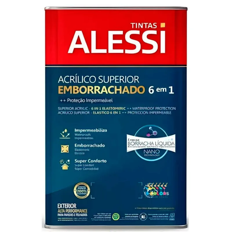 Borracha Líquida Alessi Fosco Branco 16L — Fundo