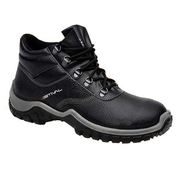 Botina Estival Work Atacador Preta