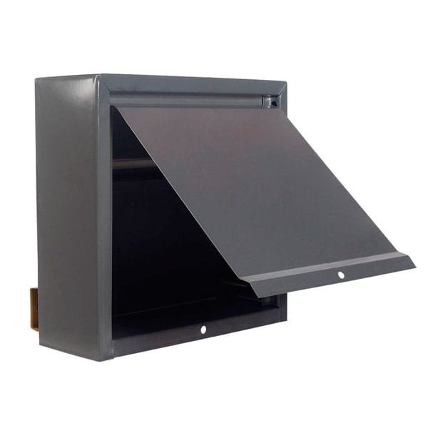 Caixa para Carta Grade Horizontal Cinza