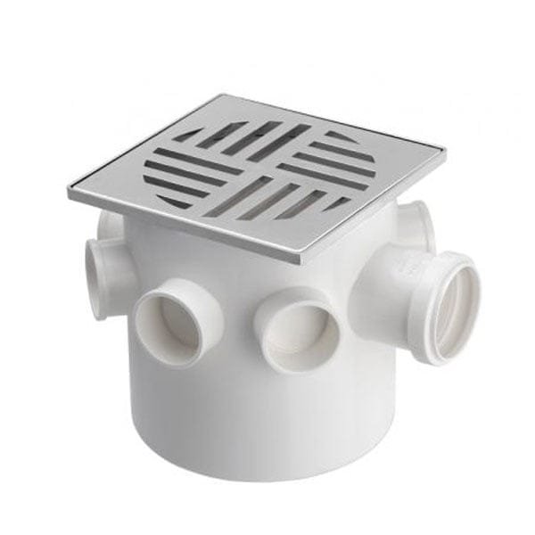 Caixa Sifonada Alumínio Quadrada 150mm