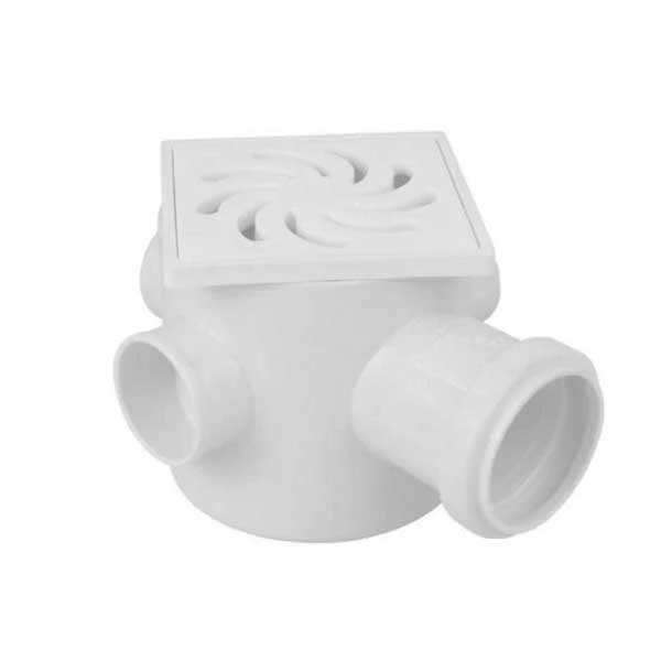 Caixa Sifonada Amanco Quadrada 100x100x50