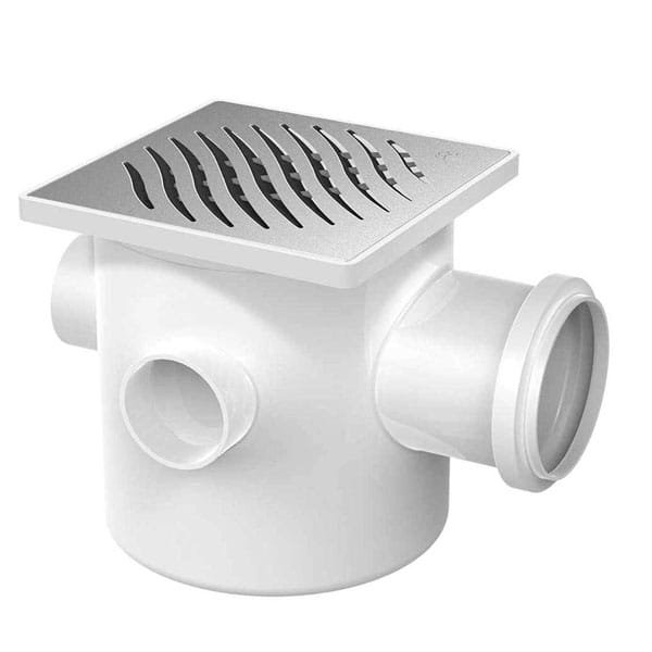 Caixa Sifonada Tradicional Tigre Inox 100x100x50