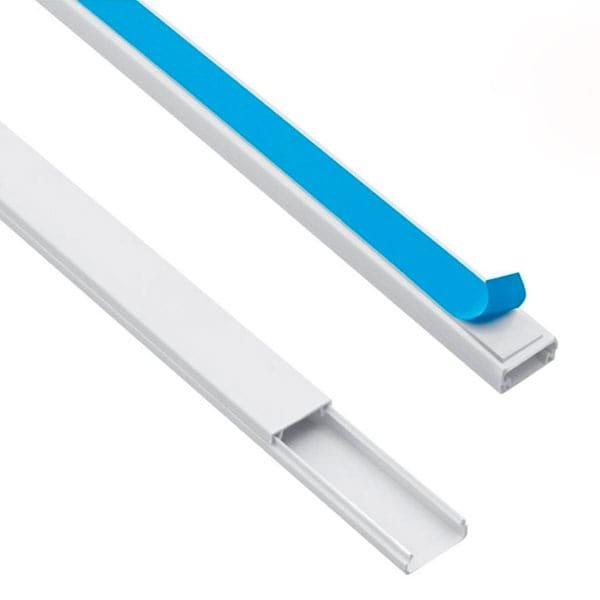 Canaleta 40x16x2m Dupla Face Fame Branca