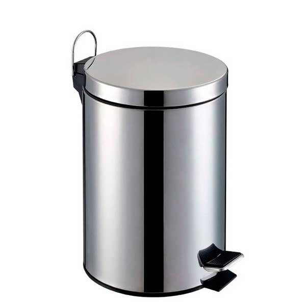 Cesto de Lixo Inox Agata MOR 5L