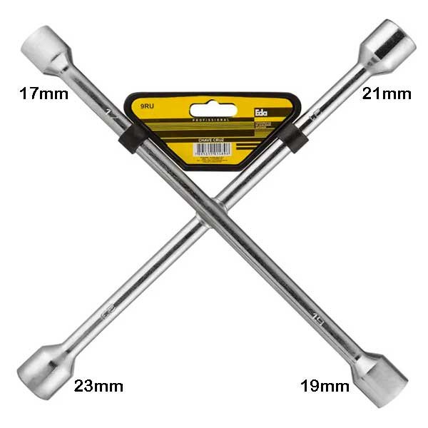 Chave de Roda Cruz 17, 19, 21, 23 Fertak