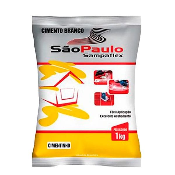 Cimentinho Branco 1Kg Sampaflex