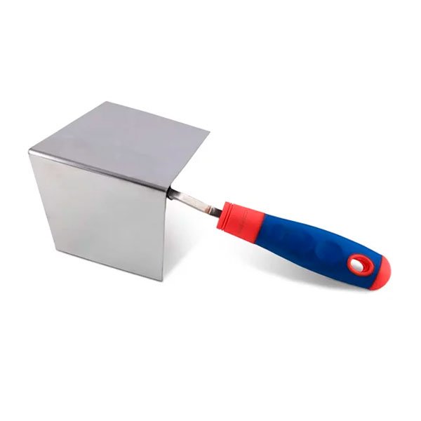 Desempenadeira de Aço Inox para Canto Interno Roma