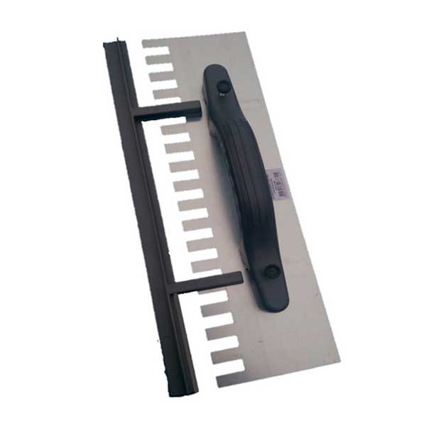 Desempenadeira Dentada 12x43cm com Regulagem Click Fácil