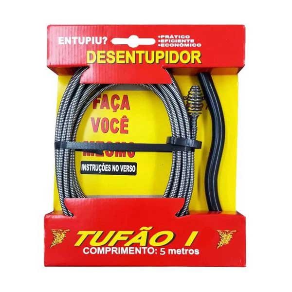 Desentupidor Manual Tufão 5mt