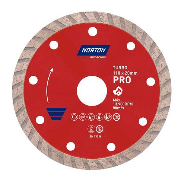 Disco Norton Diamante Turbo 110mm