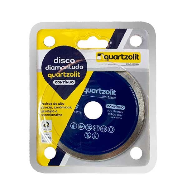 Disco Quartzolit Diamantado Contínuo 110