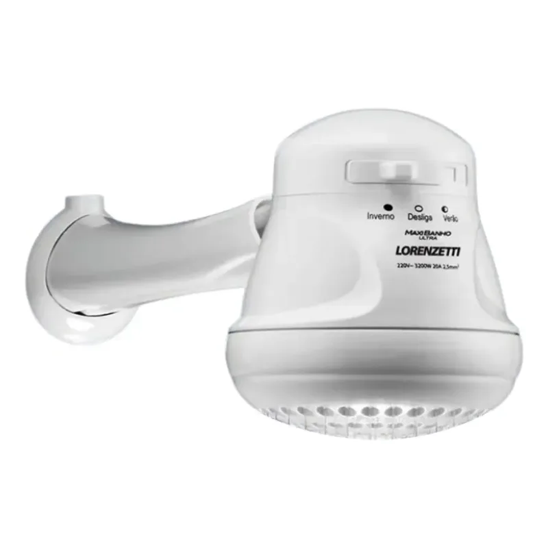 Ducha Lorenzetti Maxi Banho com Cano 220V /5500W — Duchas
