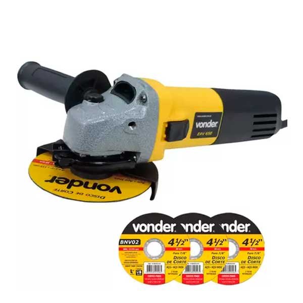 Esmerilhadeira Vonder 4 1/2 EAV650 127v