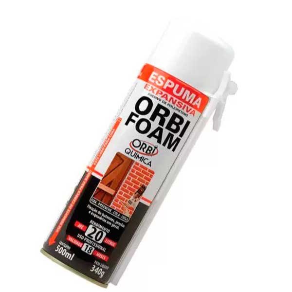 Espuma Expansiva 340g x 500 Orbifoam