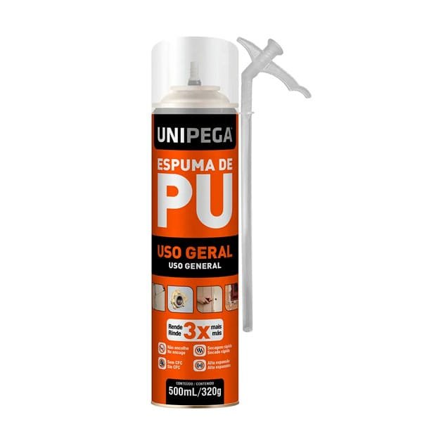 Espuma Expansiva 500ml Unipega