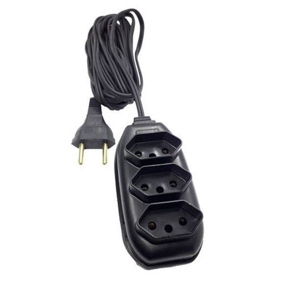 Extensão Elétrica 3metros com 3 Tomadas Perlex 4085/10