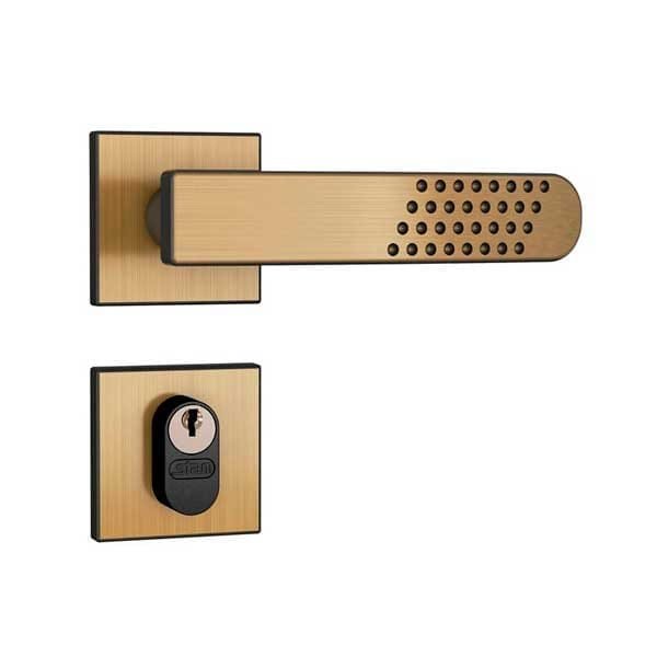 Fechadura Porta Externa Roseta Quadrada Antique 803/21 Stam