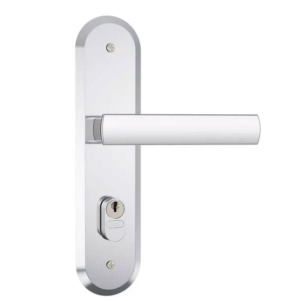 Fechadura Stam Externa 1801/35 Espelhada Inox