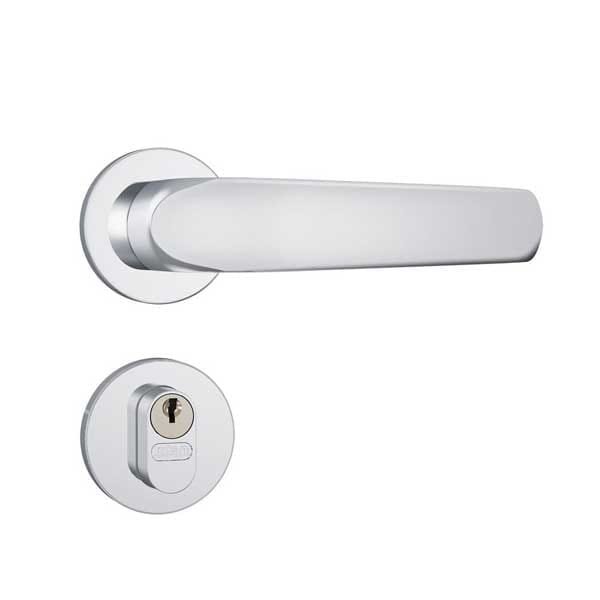 Fechadura Stam Externa Inox Roseta 803/09