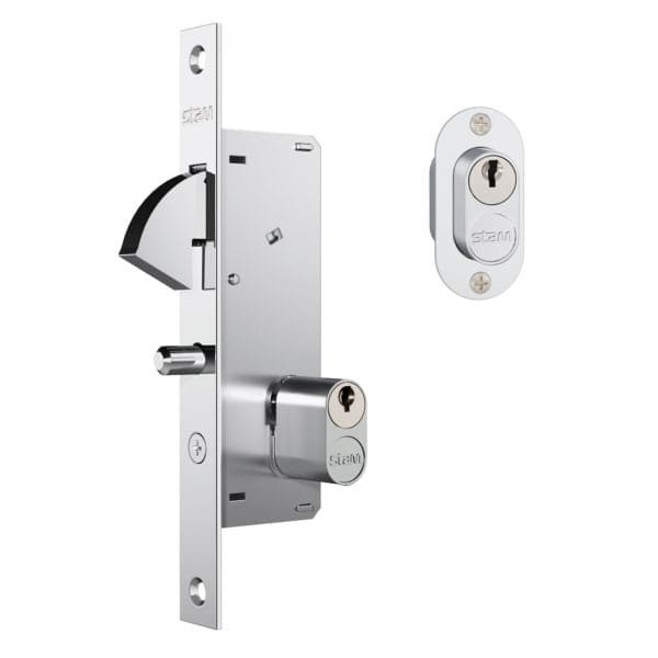 Fechadura Stam Porta de Correr 940 Inox