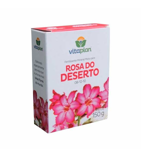 Fertilizante Para Rosa do Deserto 150g Vitaplan