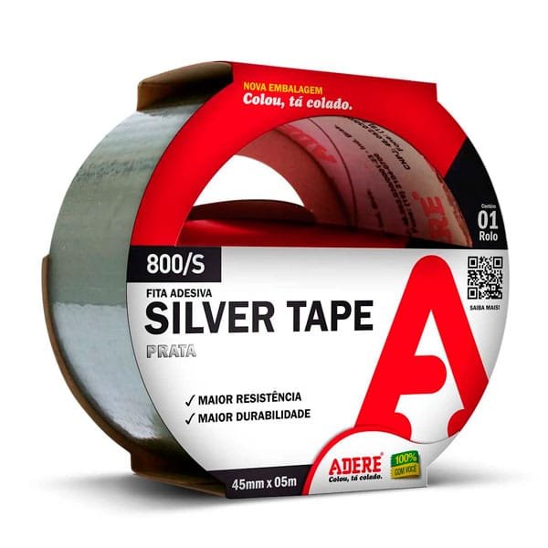Fita Silver Tape 45mmx5m Adere