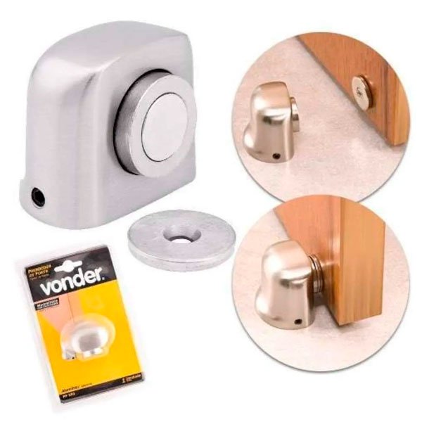 Fixador Trava para Porta Magnético Vonder