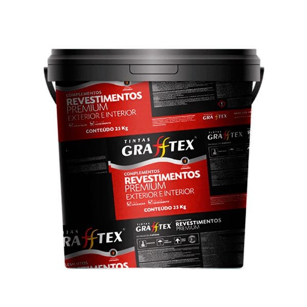 Grafiato Grafftex Riscado Cores 25Kg