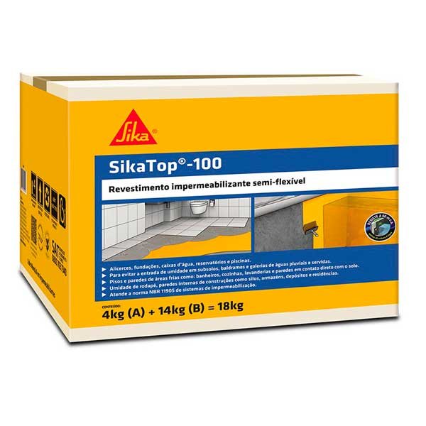 Impermeabilizante Sikatop 100 18Kg