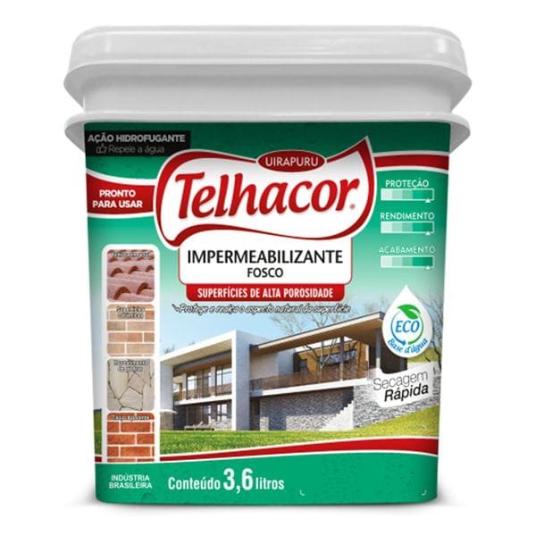 Impermeabilizante Telhacor 3,6L ( Verificar Cores)