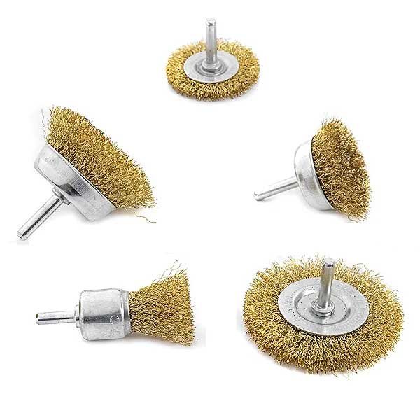 Jogo de Escova de Aço 5 peças