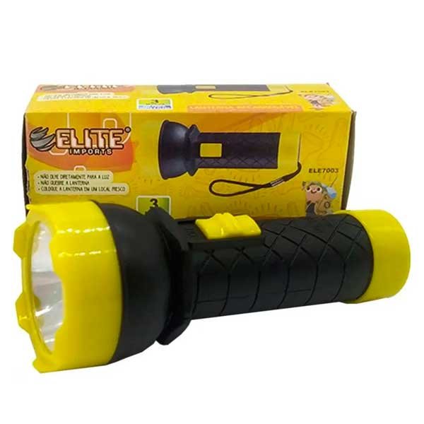 Lanterna 11 led Recarregável Elite