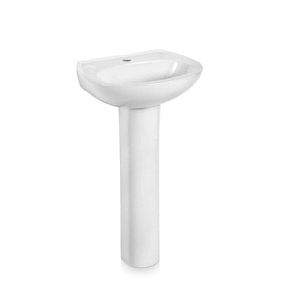 Lavatório - Pia e Coluna para Banheiro - Icasa Sabara 46x35 - Cores