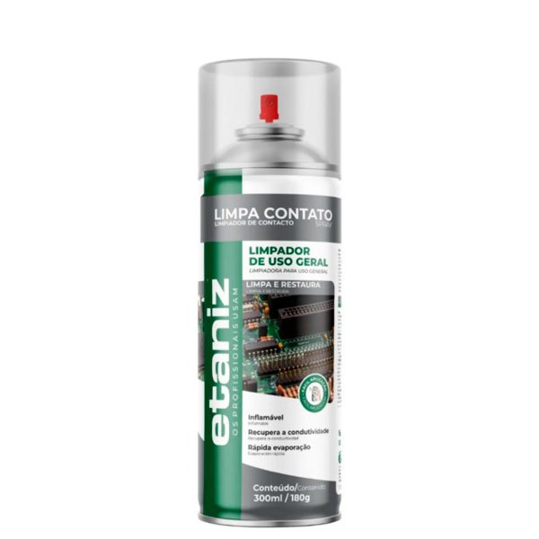 Limpa Contato Spray Etaniz 300ml