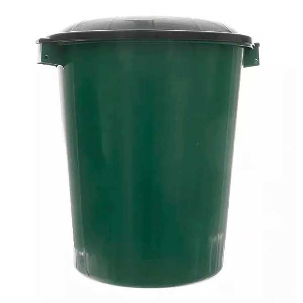 Lixeira Fechada c/ Tampa 109l