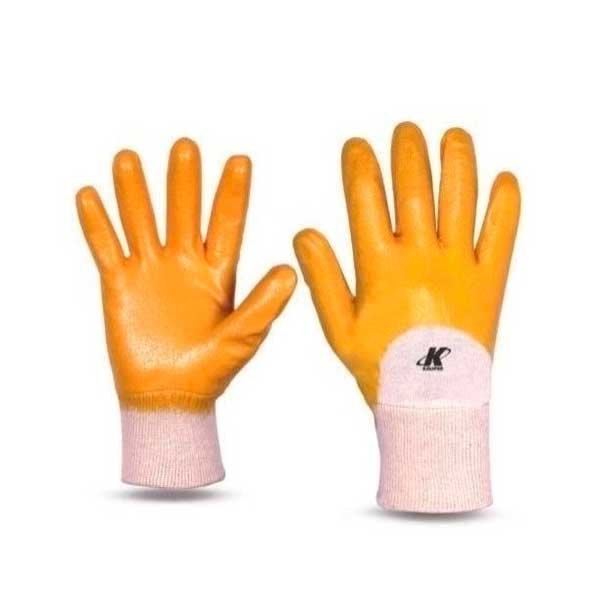 Luva Nitrilica Kalipso Amarela