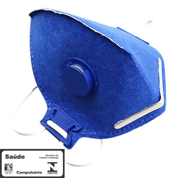 Máscara para Pó Reforçada com Válvula