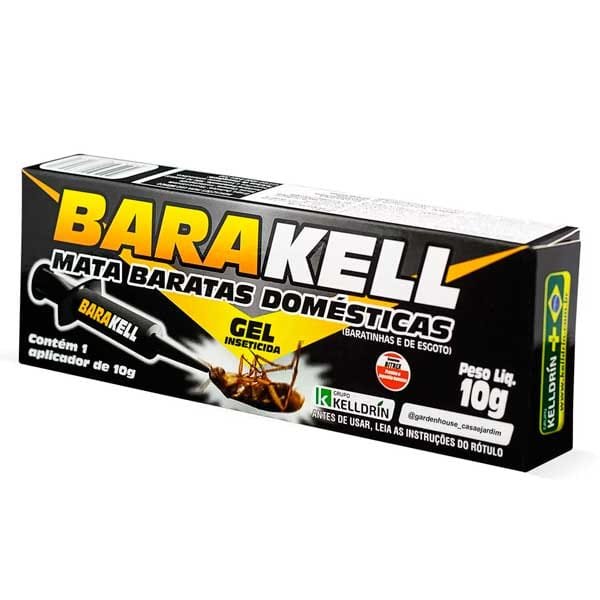 Mata Baratas Domésticas Barakell Gel10g
