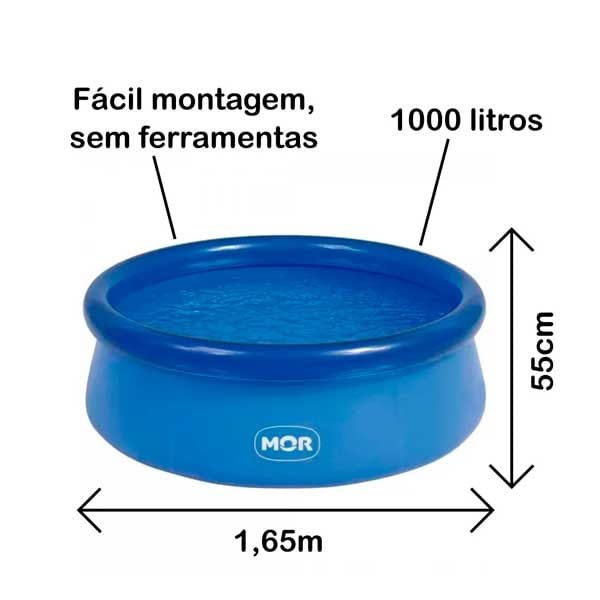 Piscina Inflável 1000l Mor