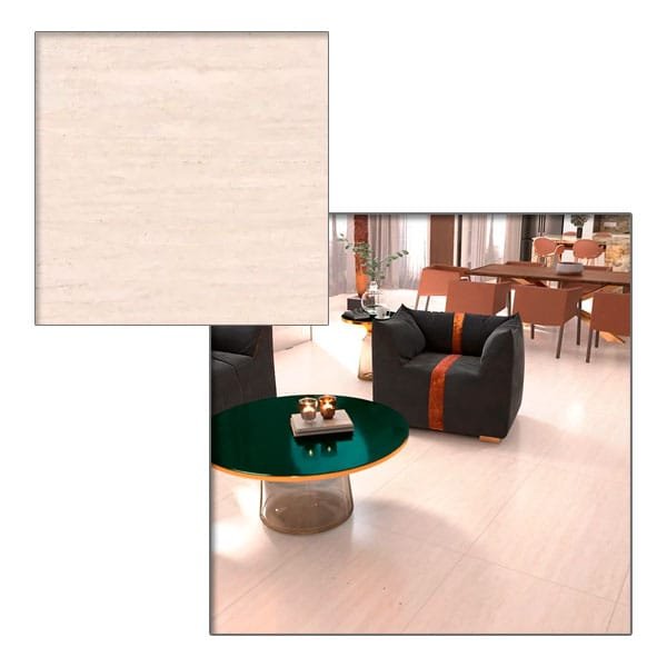 Porcelanato Delta Piazza Avena Polido Retificado 1,20x1,20