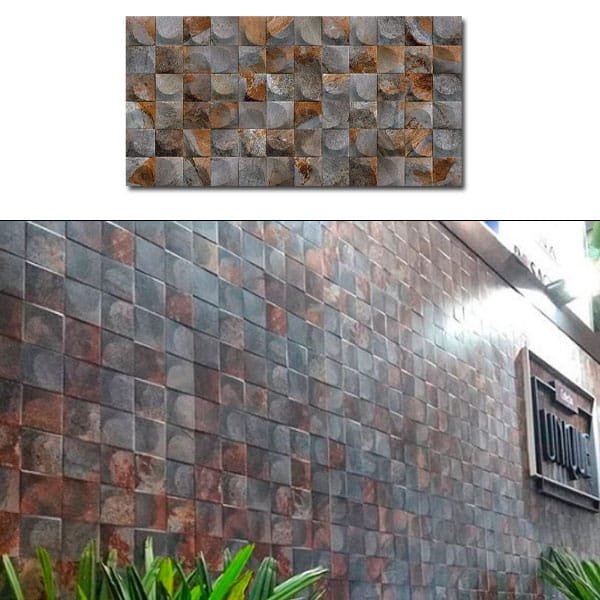 Porcelanato Naval Corten 42,4x86,5 cx1,47