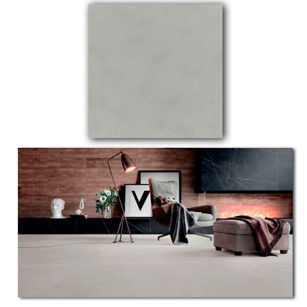 Porcelanato Villagres Monterret Silver 1,08x1,08 cx2,33